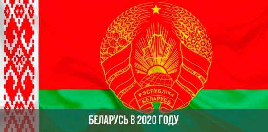Bielorusko v roku 2020