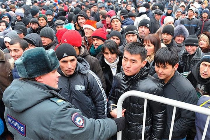 Migrantes en Rusia
