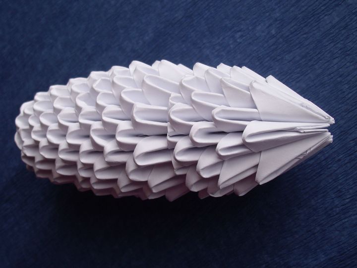 Cómo hacer origami Rat a partir de módulos