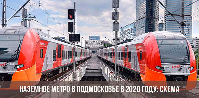 Pozemní metro na předměstí v roce 2020