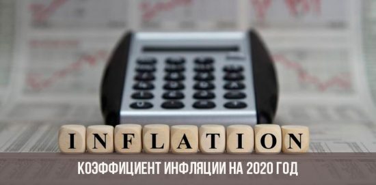 Inflació del 2020