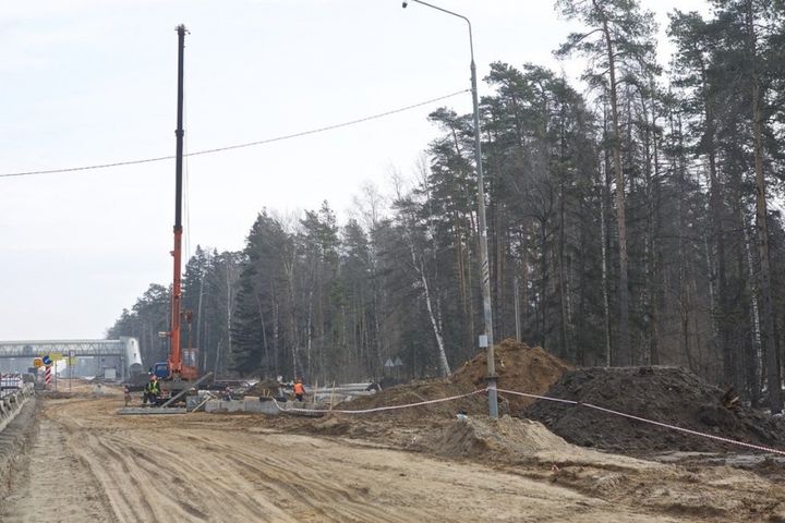 Reconstruction de l'autoroute Gorki