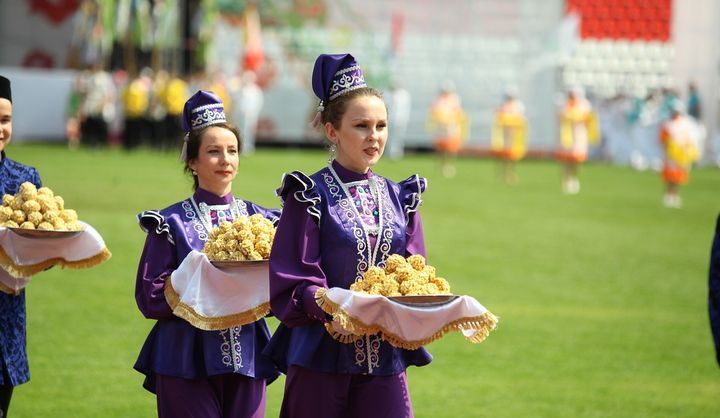 Festa de Sabantuy entre os tártaros