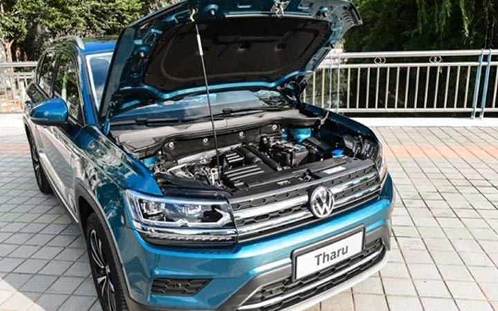 Volkswagen Tharu 2020 -suojuksen alla