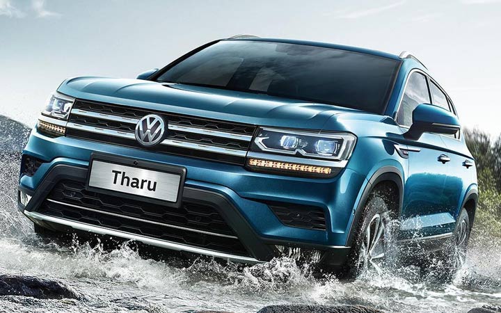 „Volkswagen Tharu 2020“ specifikacijos