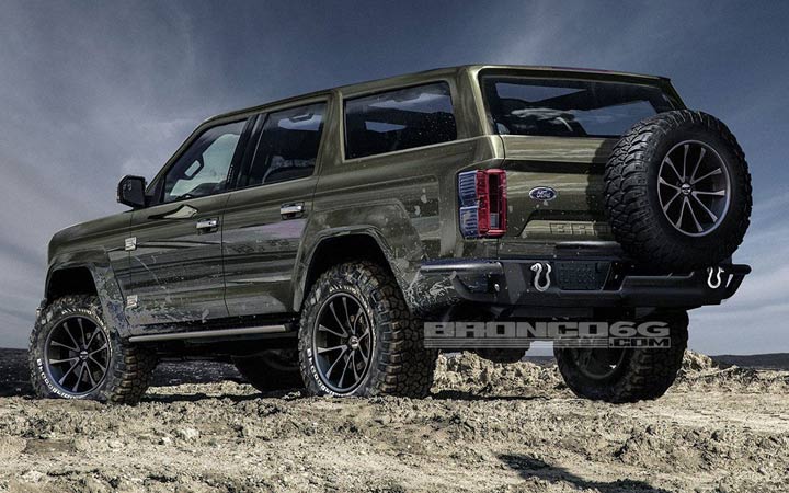 Ford Bronco mới 2020