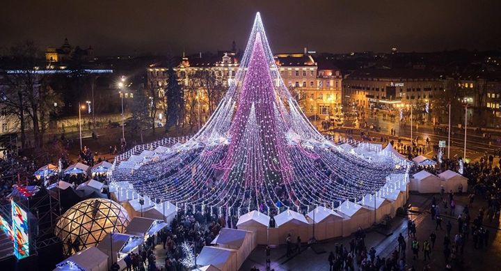 Nouvel An à Vilnius
