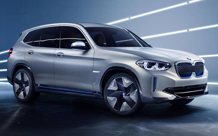 Bahagian luar BMW iX3 2020