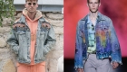 Jaquetas masculinas de denim na moda 2019-2020