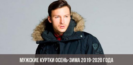 Men's jackets fall-winter 2019-2020