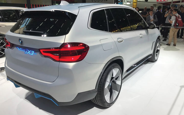 Ārējais BMW iX3 2019-2020 gads