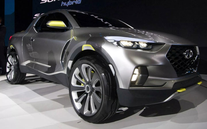 Außenansicht Hyundai Santa Cruz 2019-2020