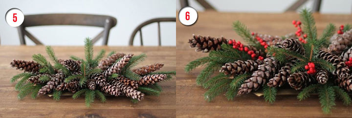 How to make a winter composition with your own hands