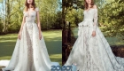 فستان زفاف مع لهجات مشرقة لعام 2020