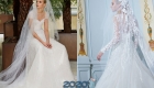 Piękna suknia ślubna 2020 z pełną spódnicą