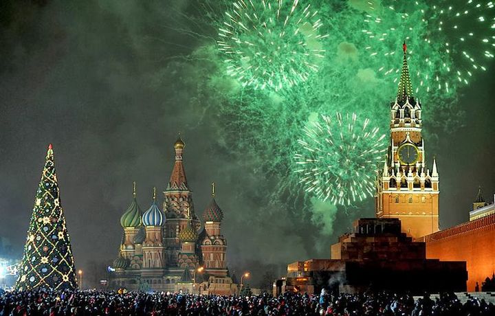 Nauji 2020 metai Maskvoje