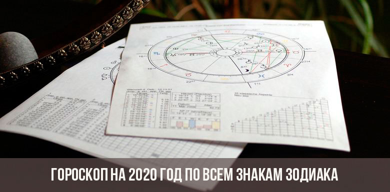 Хороскоп за 2020 г. за всички зодиакални знаци