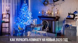 2020 Yeni Yılı için bir oda dekore nasıl