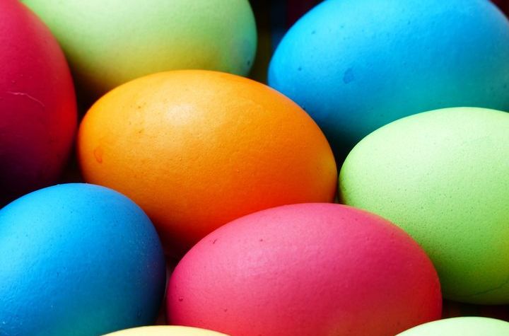 Färgade ägg