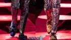 דולצ'ה וגבאנה סתיו-חורף 2019-2020 נעלי גברים עם רקמה