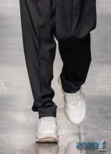 White sneakers for fall-winter 2019-2020