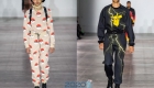 Impressões ultrajantes outono-inverno 2019-2020 moda masculina