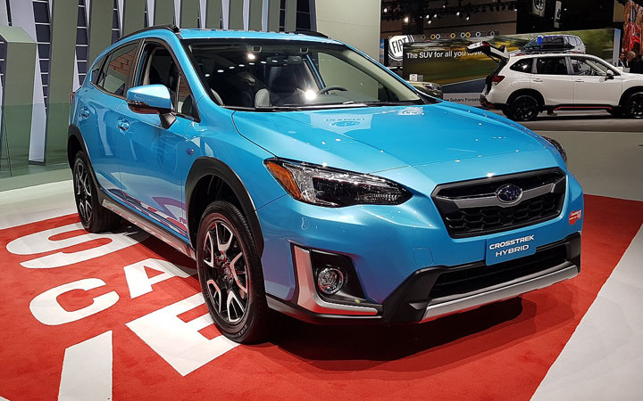 Außen Subaru Crosstrek Hybrid 2019-2020