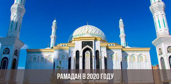 Ramadan in 2020