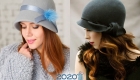 Cloche - דוגמנית אופנתית של כובע נשים לשנת 2020