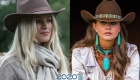 Cowboy hat with decor - 2020 trends
