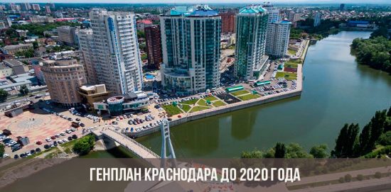 Pelan am Krasnodar sehingga tahun 2020