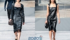 Černé šaty pro nový rok 2020