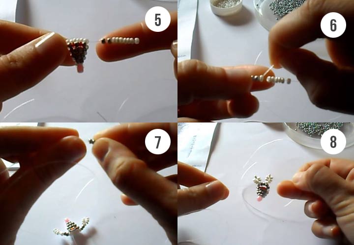Hur man gör en mus från pärlor