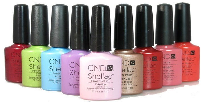 Shellac - ideas for New Year Neil-Art 2020