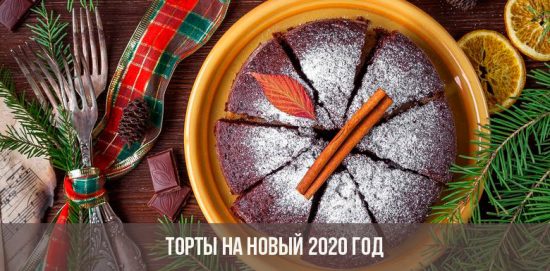Cakes for the New Year 2020