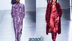 Cores brilhantes na moda para o ano novo 2020.