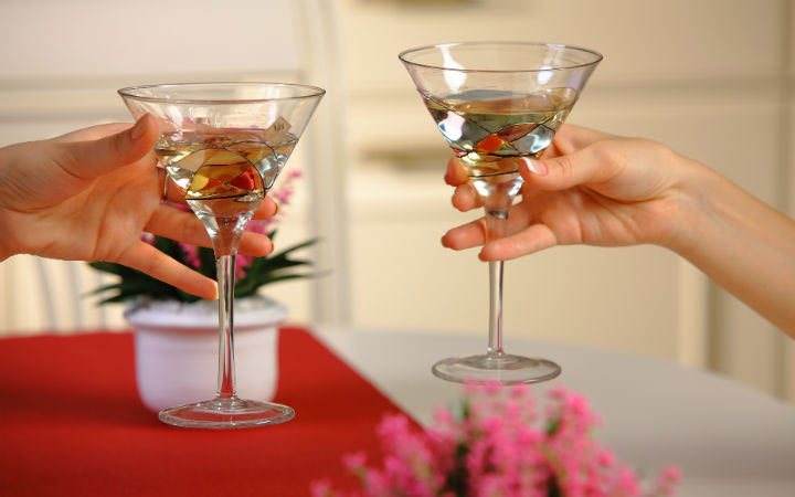 Martini et autres boissons pour la nouvelle année 2020