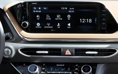 „Hyundai Sonata 2020“ monitorius