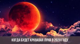 Datum des blutigen Mondes 2020