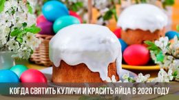 Milloin juhlistaa pääsiäiskakkuja ja maalata munia vuonna 2020