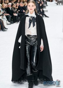 Cape from the Chanel fashion house fall-winter 2019-2020