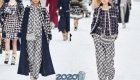 Chanel moda tweed ternos inverno 2019-2020
