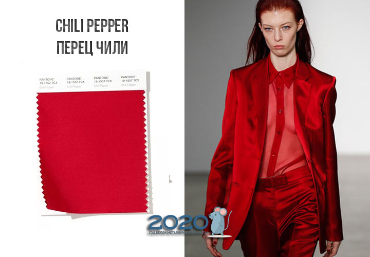 Chili Pepper (N ° 19-1557) Automne-Hiver 2019-2020