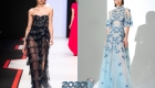 Modne prześwitujące sukienki 2020