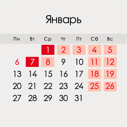 Januari 2020-kalender