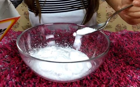 DIY artificial snow step by step instructions step 2