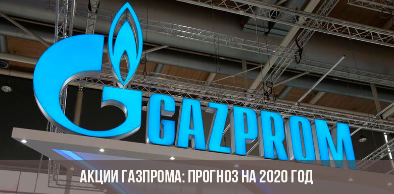 Akcie společnosti Gazprom v roce 2020