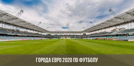 Euro 2020 voetbalsteden