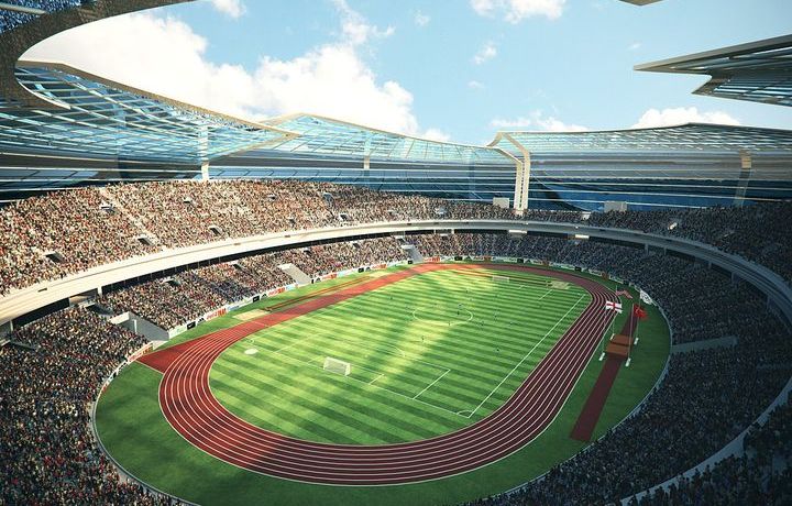 Olympic Stadium in Baku