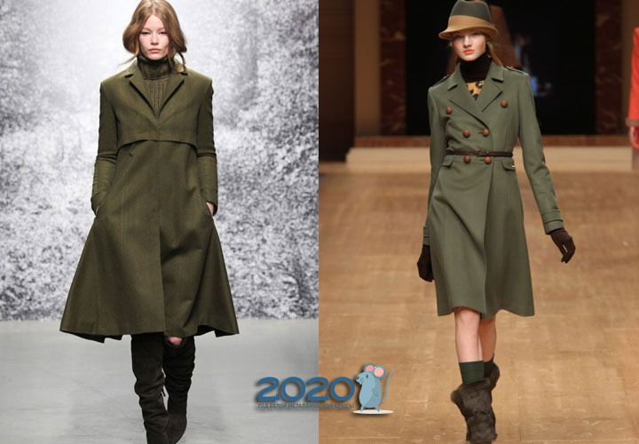 Impermeables militares moda otoño-invierno 2019-2020